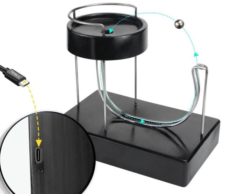 Bezvadu Perpetual Ball Motion galda fizikas rotaļlieta Užsisakykite Trendai.lt 10